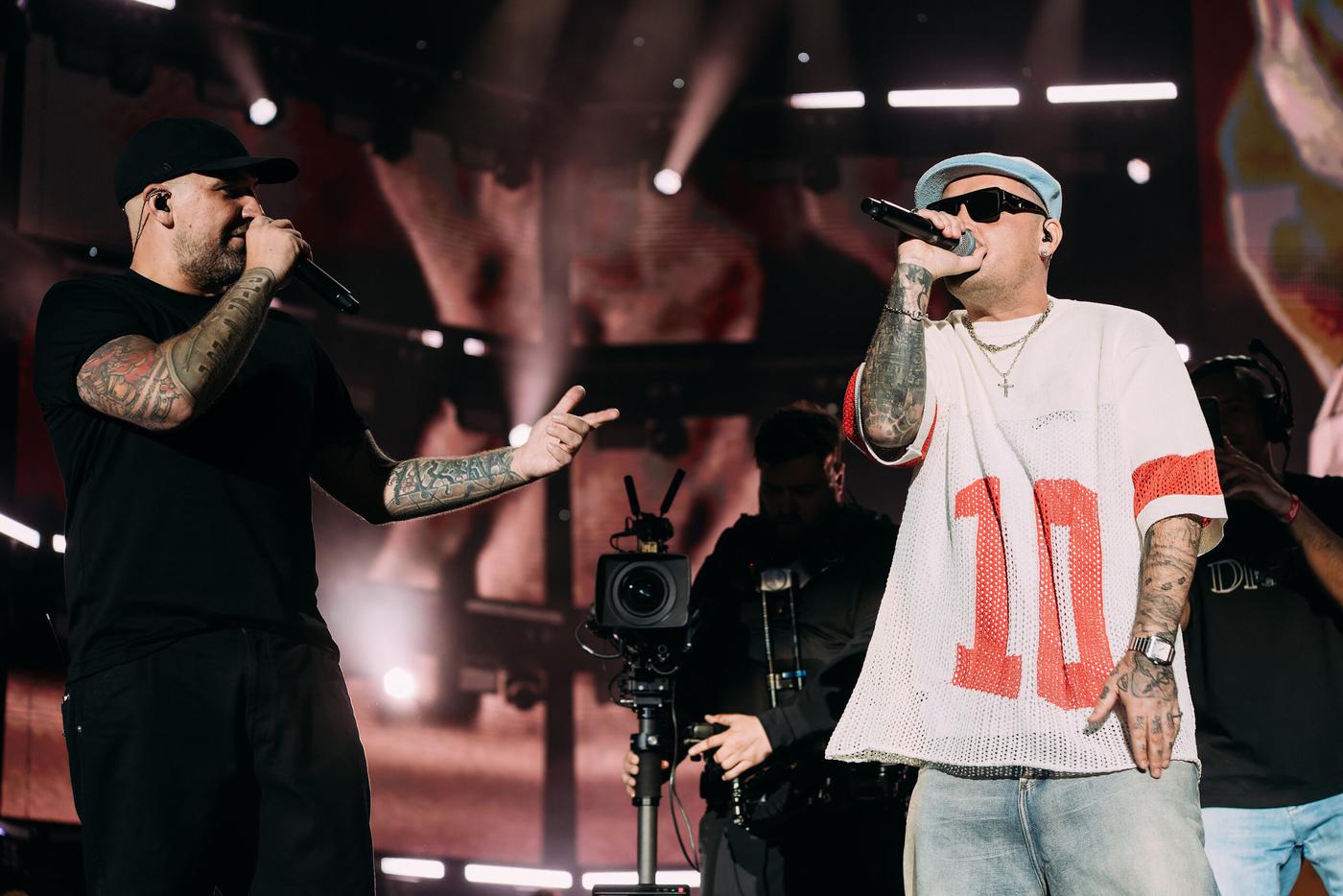 Баста и Гуф.