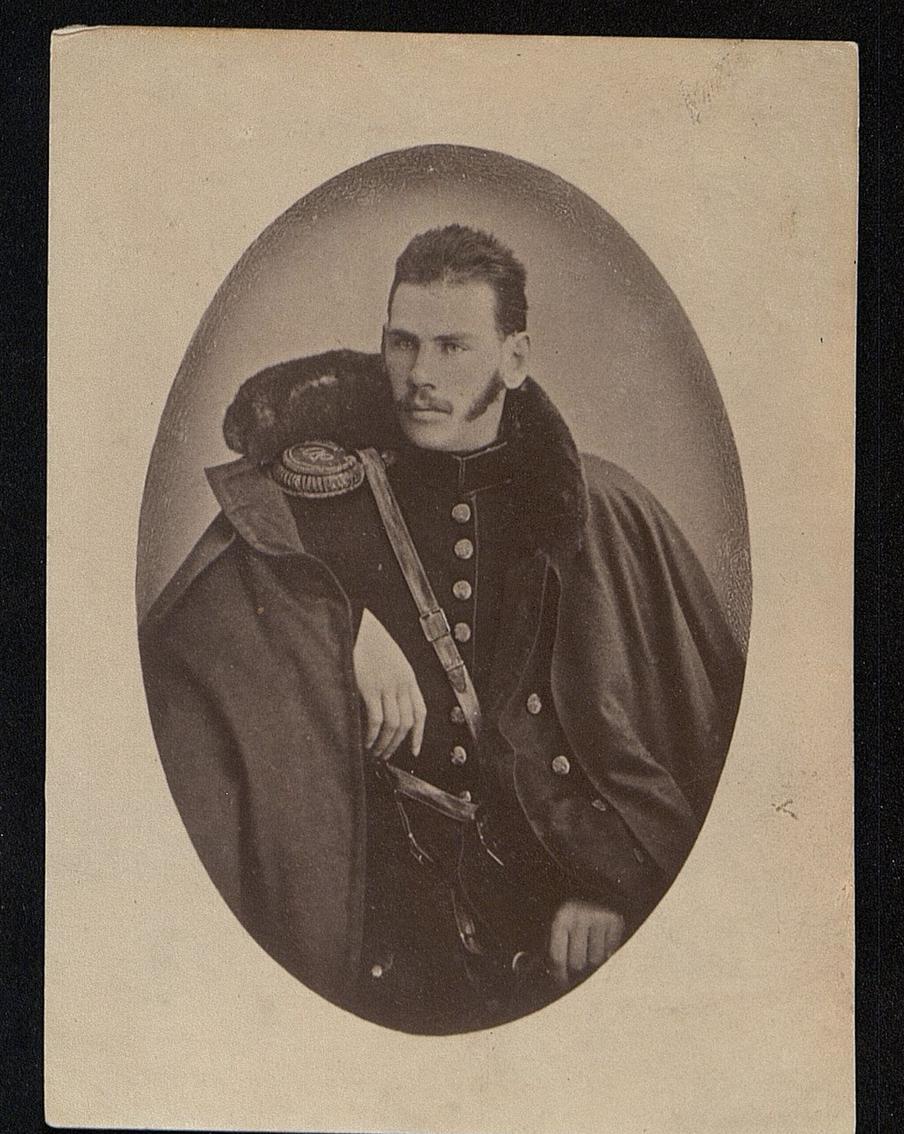 Лев Толстой, 1854 год.