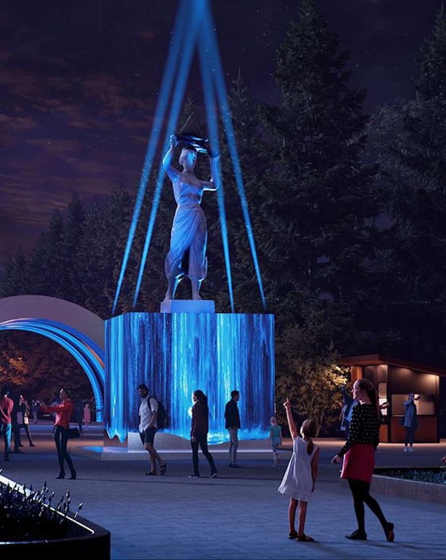 Горожан приглашают в уникальное путешествие на фестиваль "Парк Света" на Северном речном вокзале