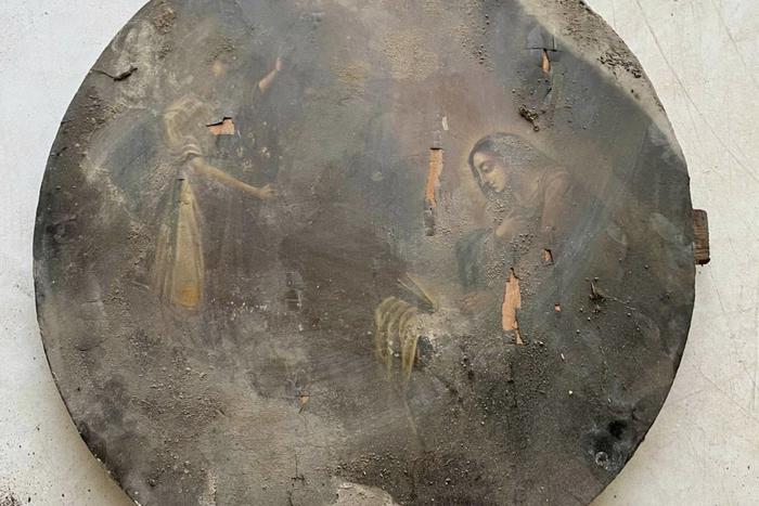 Чудо спасения: икона Благовещения Пресвятой Богородицы найдена после десятилетий