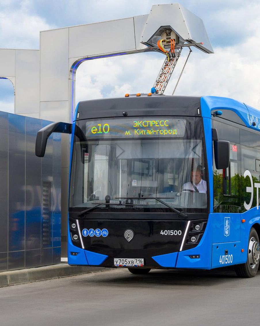 Уникальный электробус-гармошка проходит испытания уже месяц