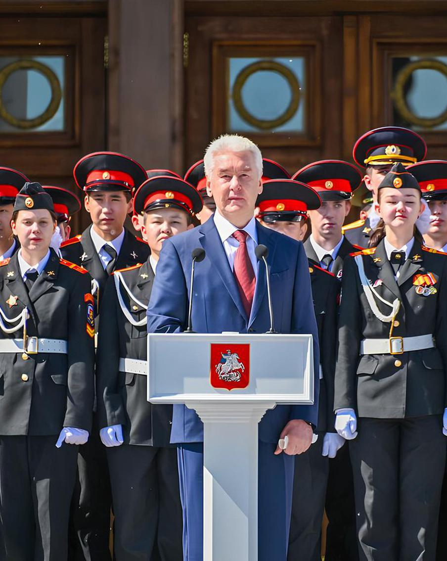 Мэр Москвы Сергей Собянин рассказал о том, что на пути к Москве было сбито два украинских дрона