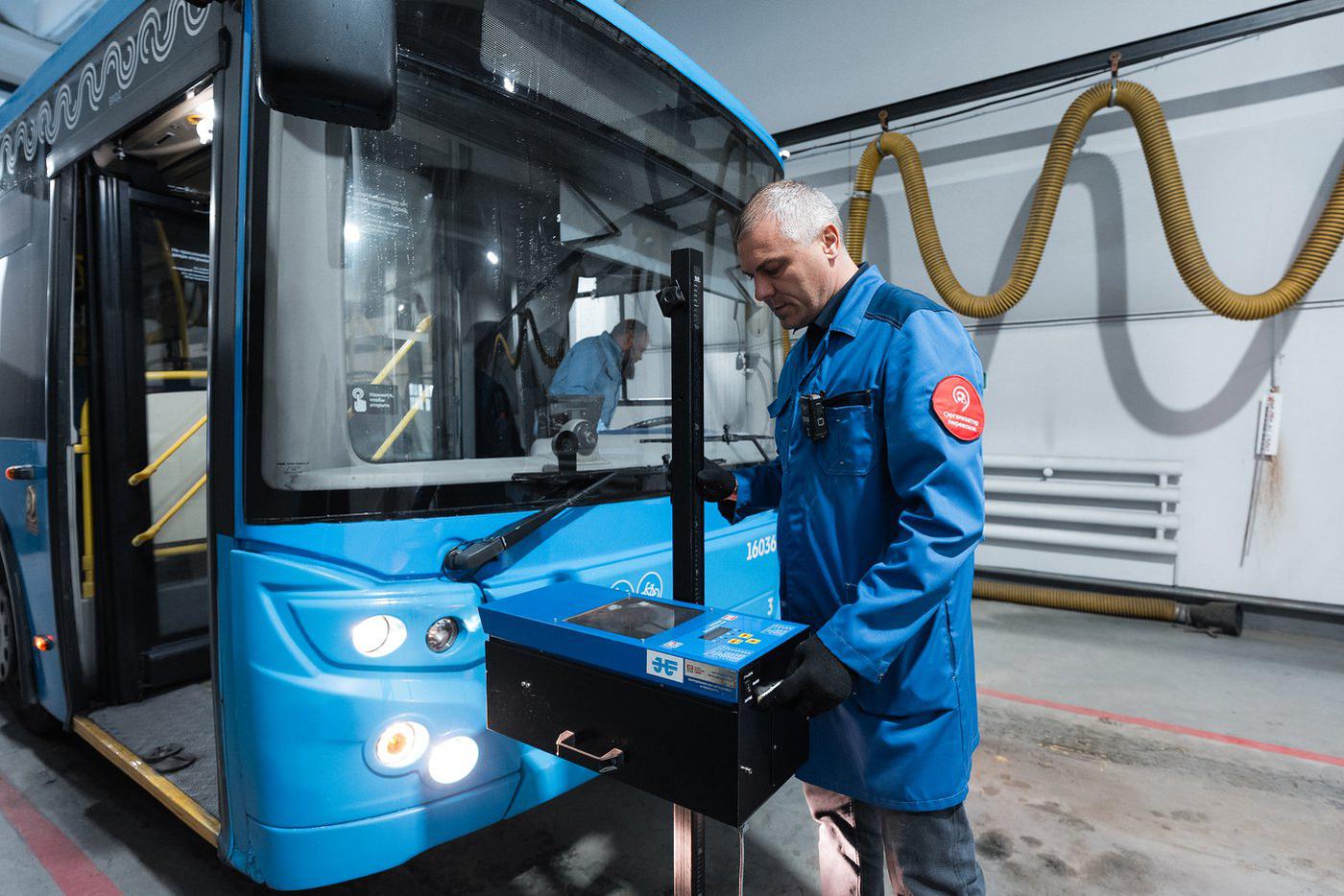 Почти 5 тыс. электробусов и автобусов прошли техосмотр в первой половине 2025 года
