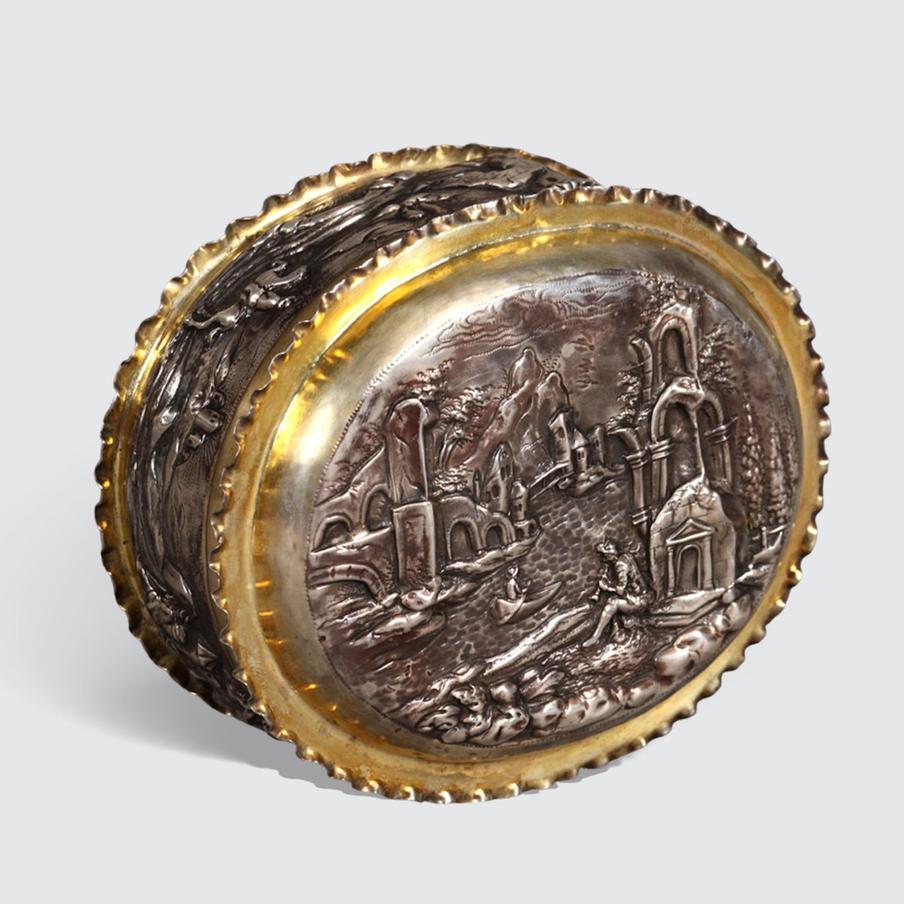 Ханс Якоб Шех. Коробка. Германия, Аугсбург. 1686 г.