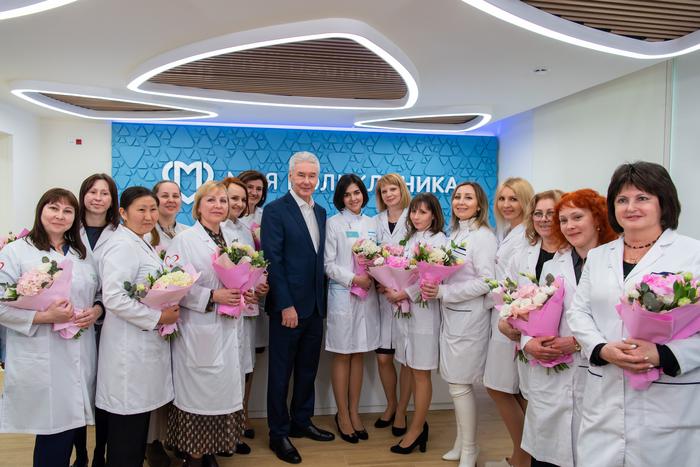 Сергей Собянин рассказал об открытии обновлённой городской поликлиники в районе Зябликово