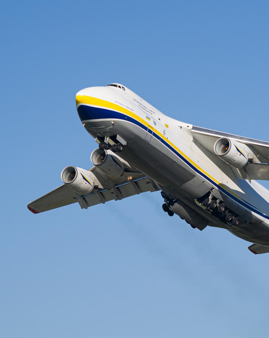 Замеченный жителями Киева самолёт Ан-124 приземлился на территории лейпцигского аэропорта в Германии