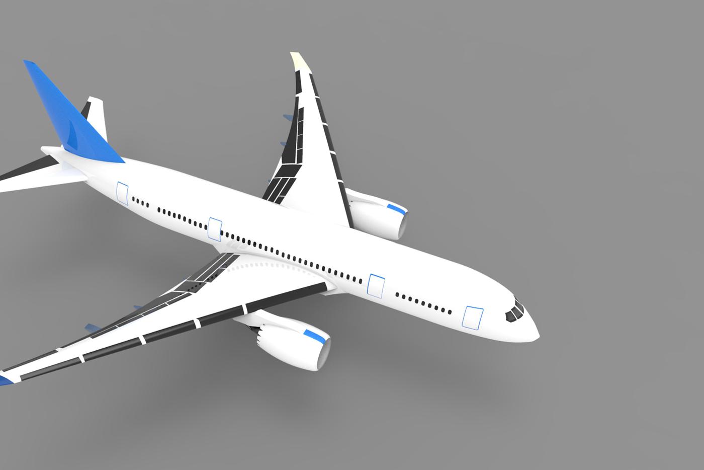Так выглядит самолёт Boeing 787