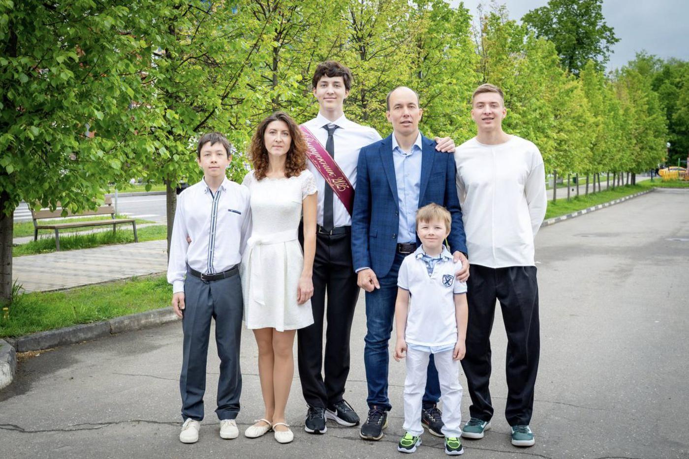 Спортивная семья Прокудиных.