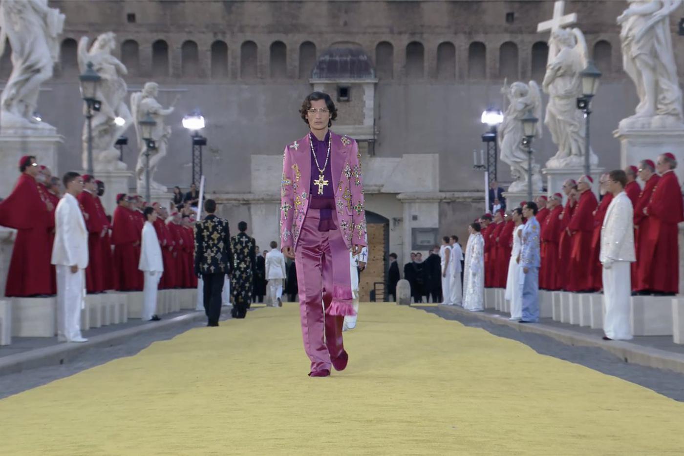 Показ Dolce & Gabbana Alta Sartoria.