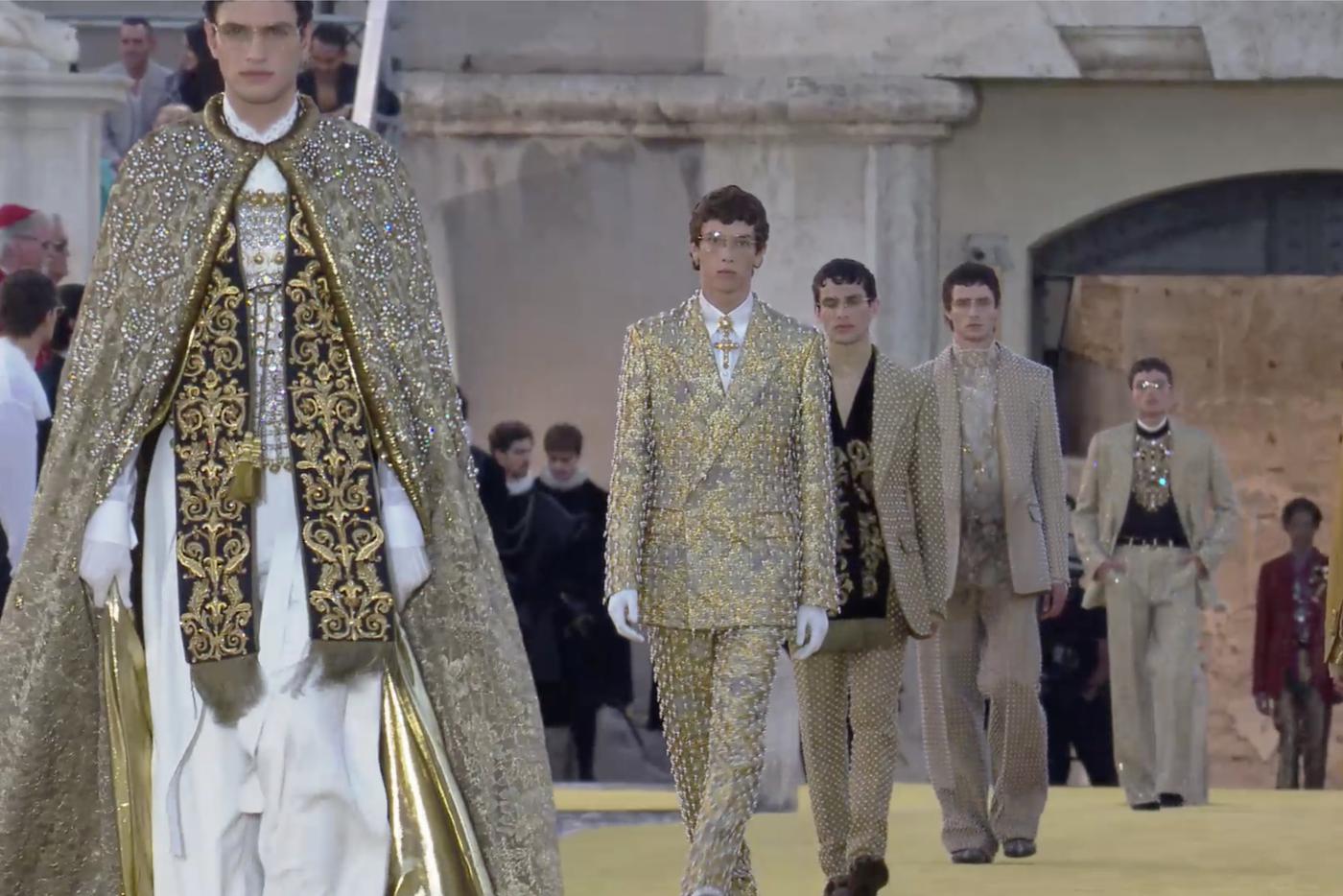Показ Dolce & Gabbana Alta Sartoria.