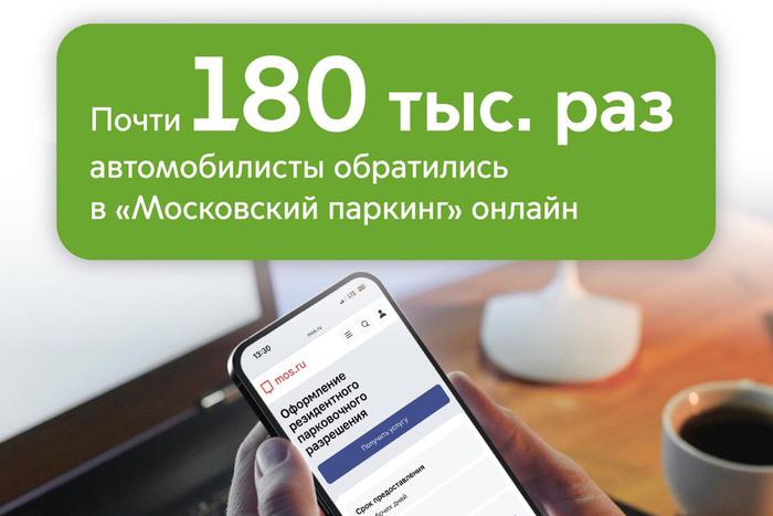 Максим Ликсутов: почти 180 тыс. раз водители воспользовались услугами "Московского паркинга" онлайн с начала года