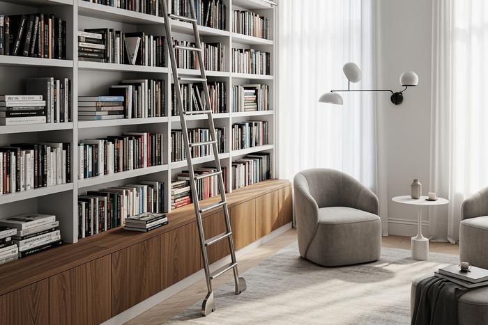 Библиотека будущего: уютное место для чтения, отдыха и вдохновения