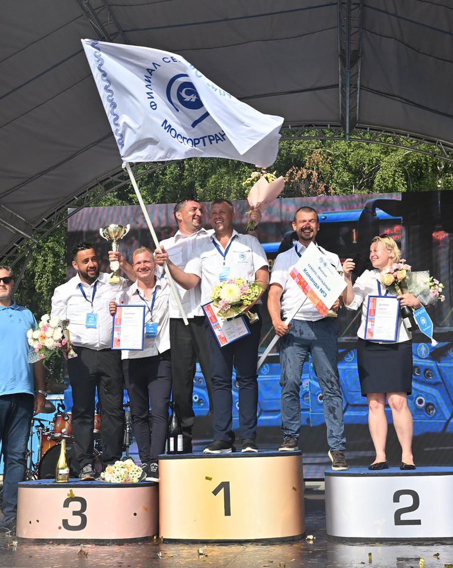 На конкурсе "Московские мастера" определили лучших водителей автобусов