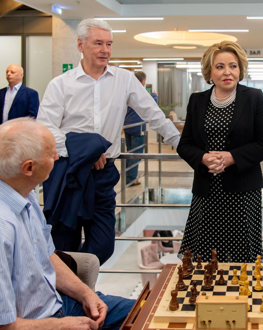 Сергей Собянин рассказал где в Москве открыты площадки для шахматистов всех возрастов