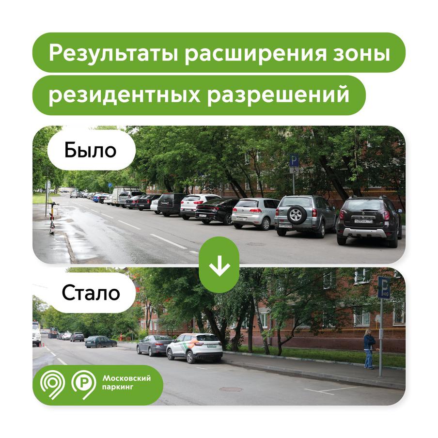До 49% сократилось количество нарушений правил парковки в зоне резидентных разрешений