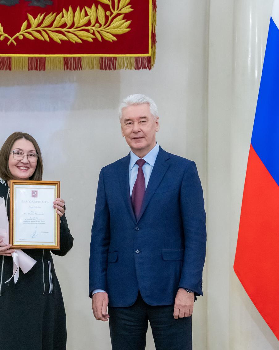 Столичный мэр рассказал о планах по увеличению количества получающих знак отличия "Волонтёр Москвы" в год