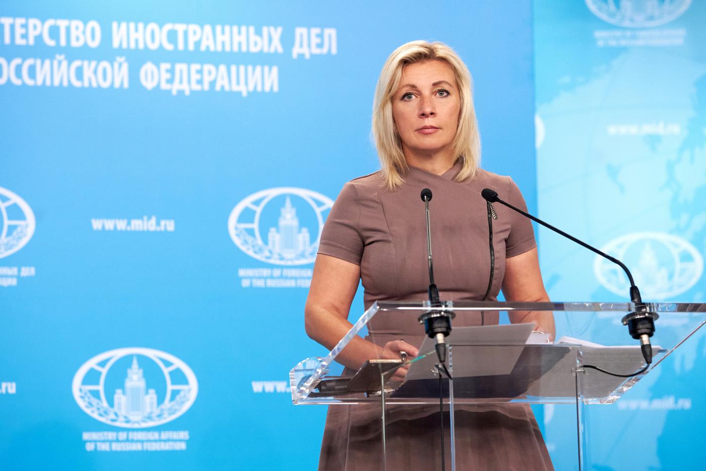 Захарова осудила отказ Франции в визе журналисту РИА "Новости"