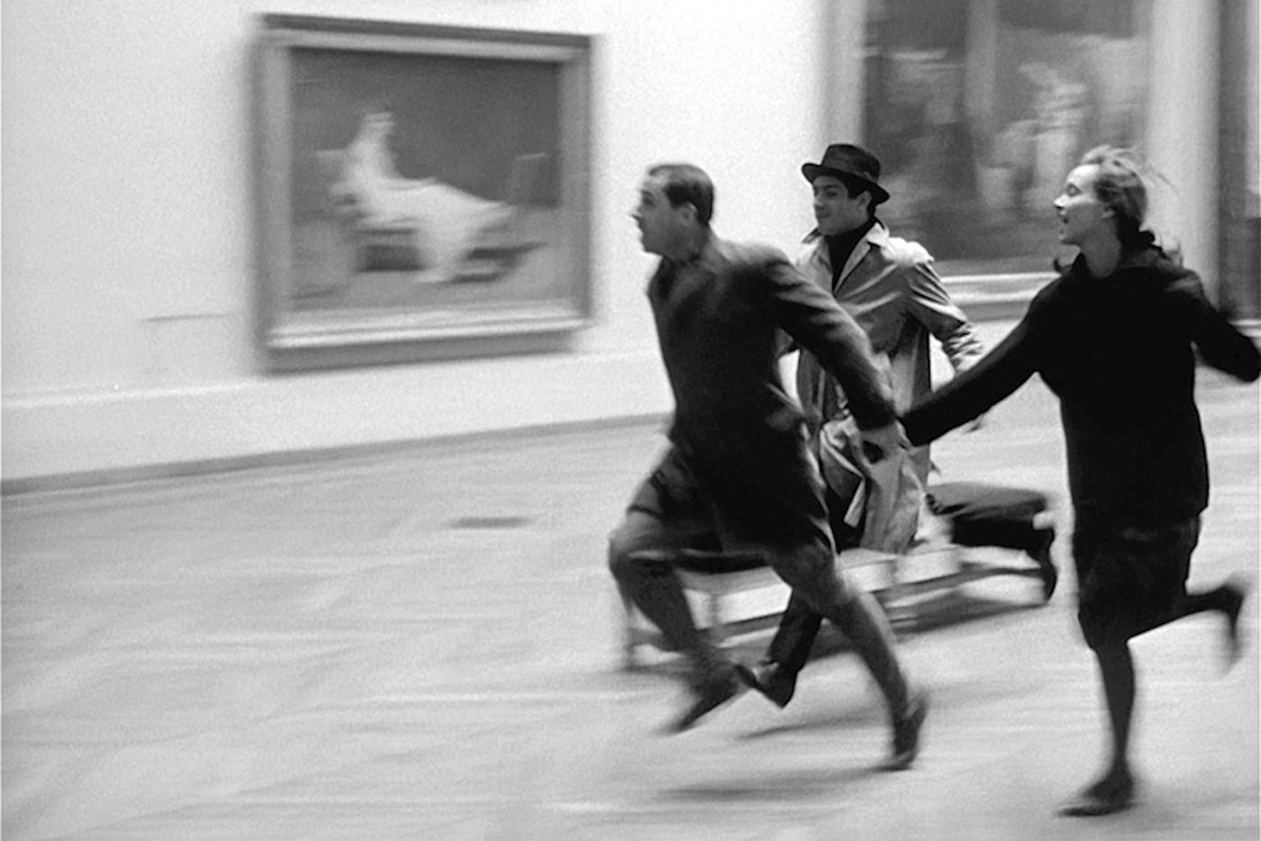 Фильм "Банда аутсайдеров", 1964. Режиссёр Жан-Люк Годар.