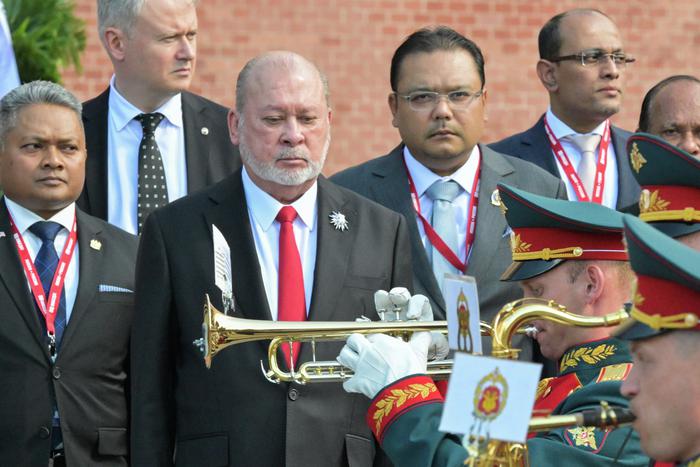 Король Малайзии приехал в Кремль