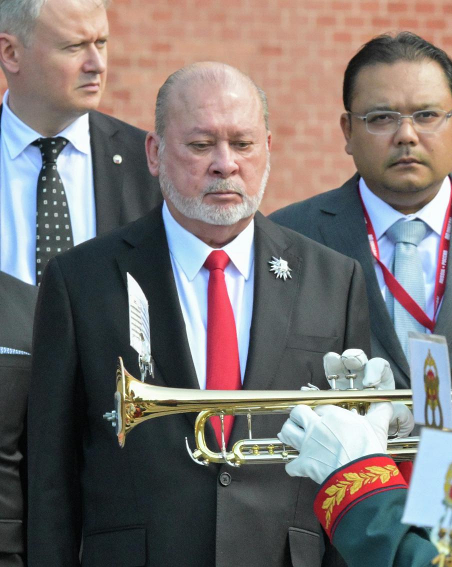 Король Малайзии приехал в Кремль