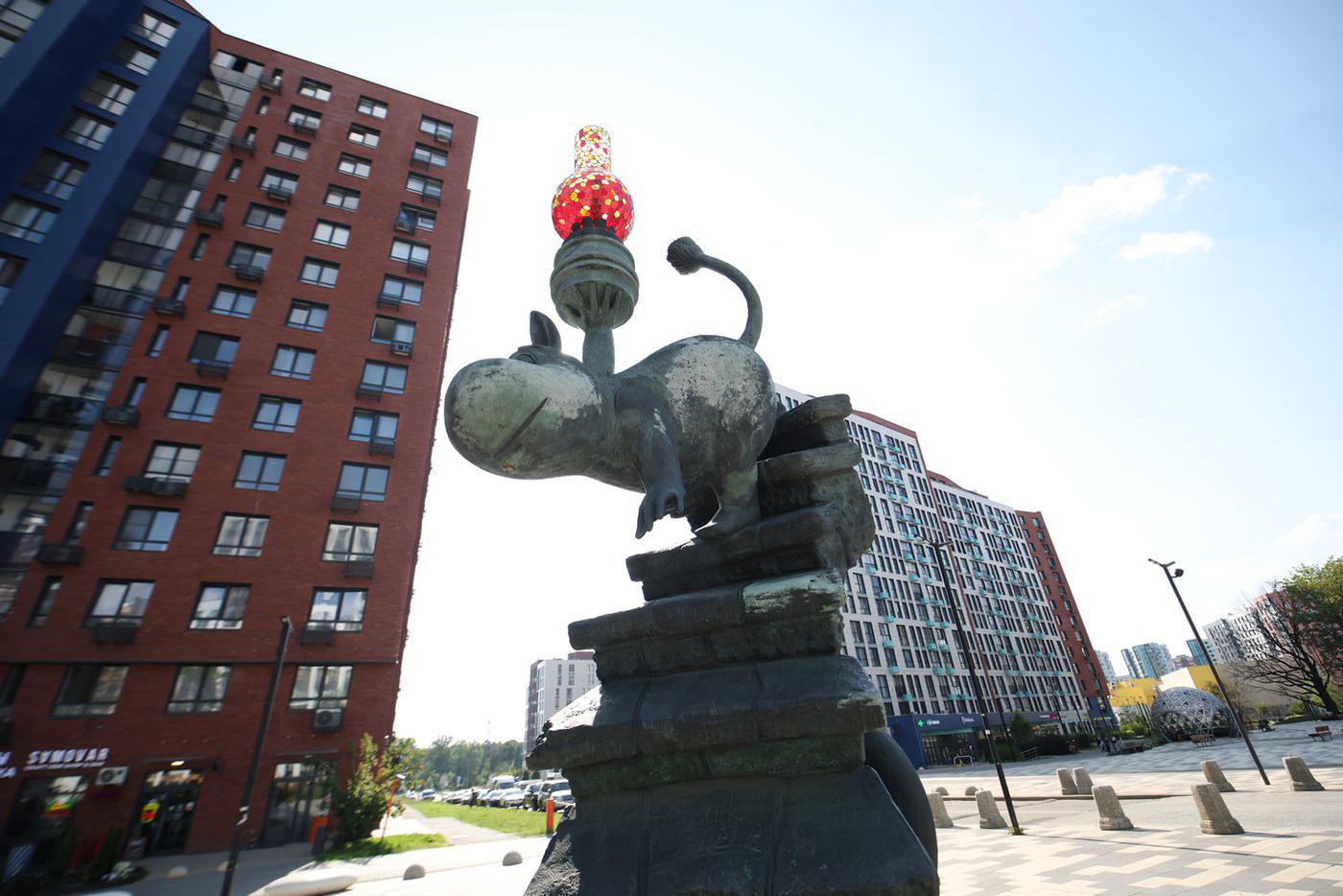 Муми-троль с ночничком