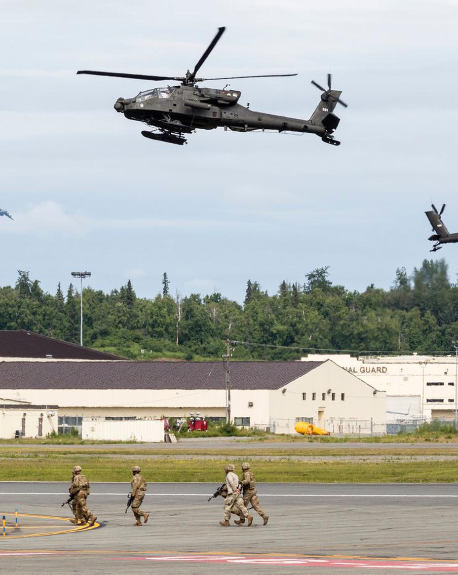 Встреча Владимира Путина и Дональда Трампа состоится на базе в Анкоридже