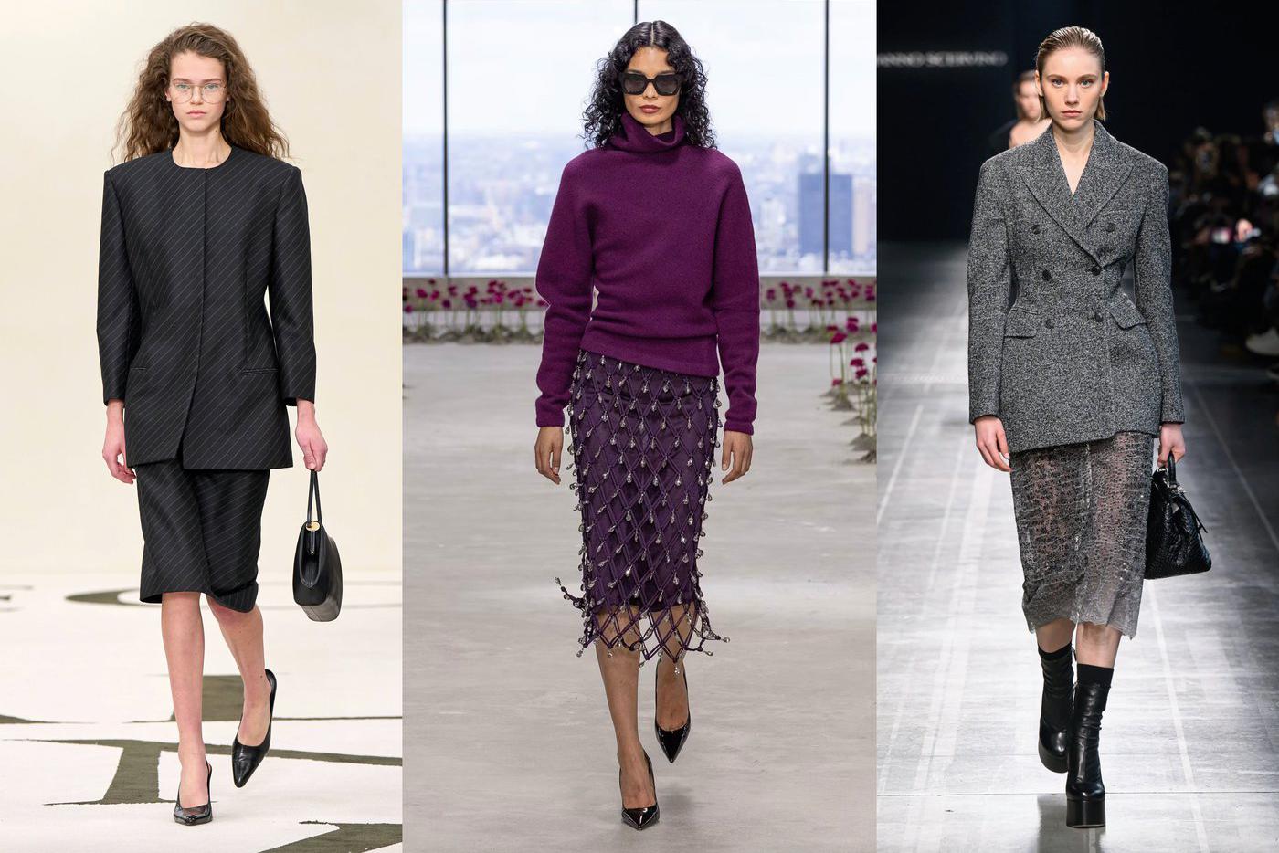 Модели на показах Calvin Klein, Carolina Herrera, Ermanno Scervino.