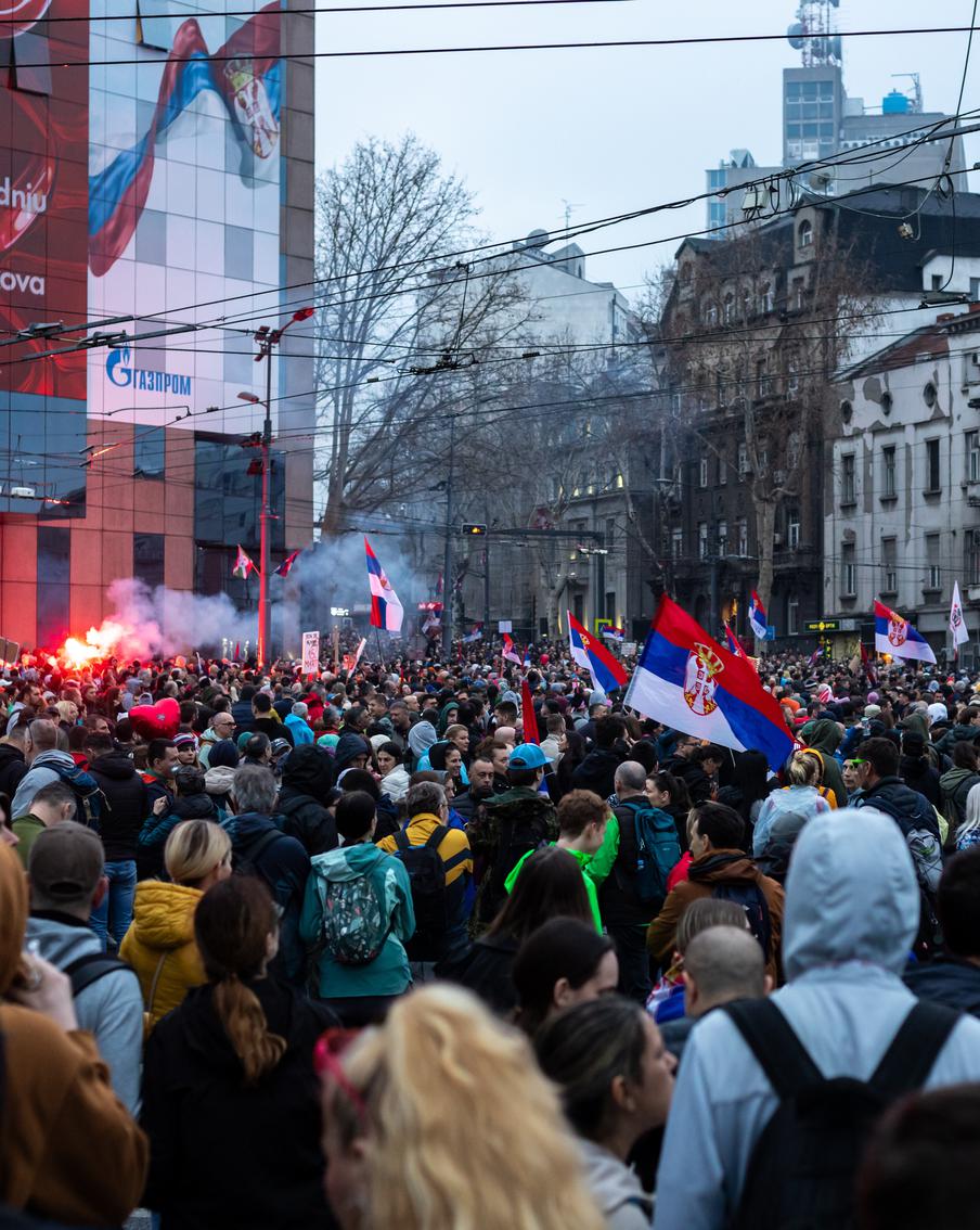 В Белграде предупредили о риске гражданской войны в Сербии – это навредит России