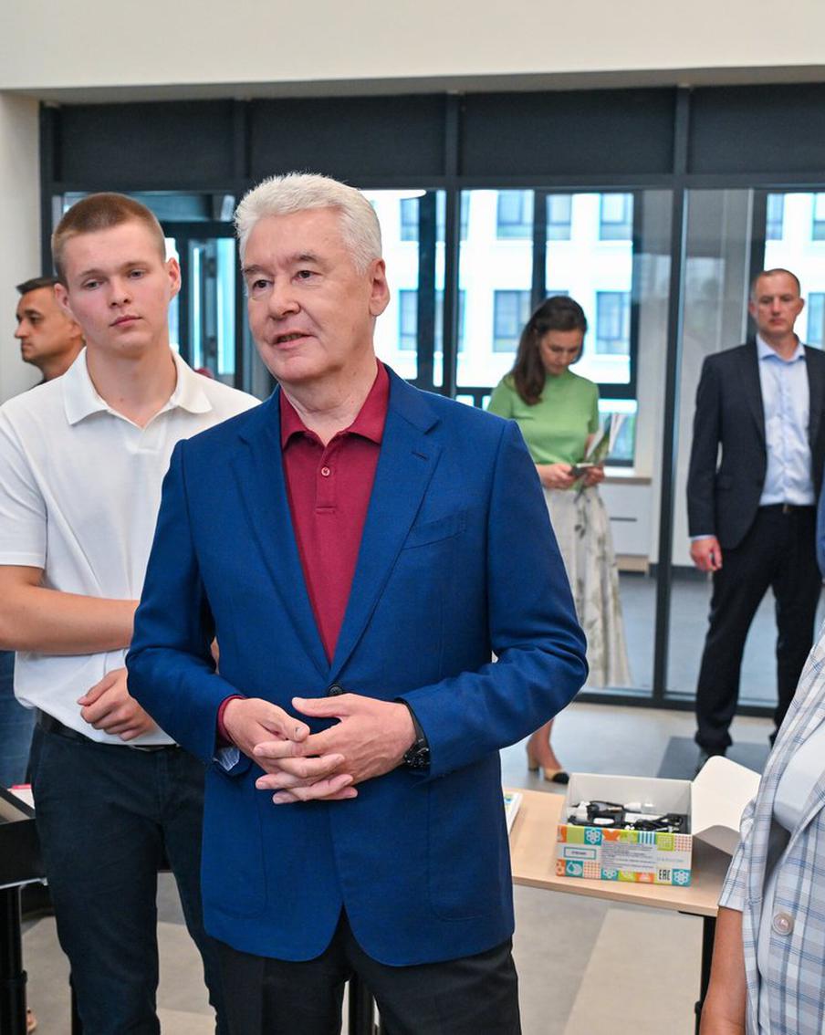 Столичный мэр Сергей Собянин заявил о полной готовности Москвы к новому учебному году