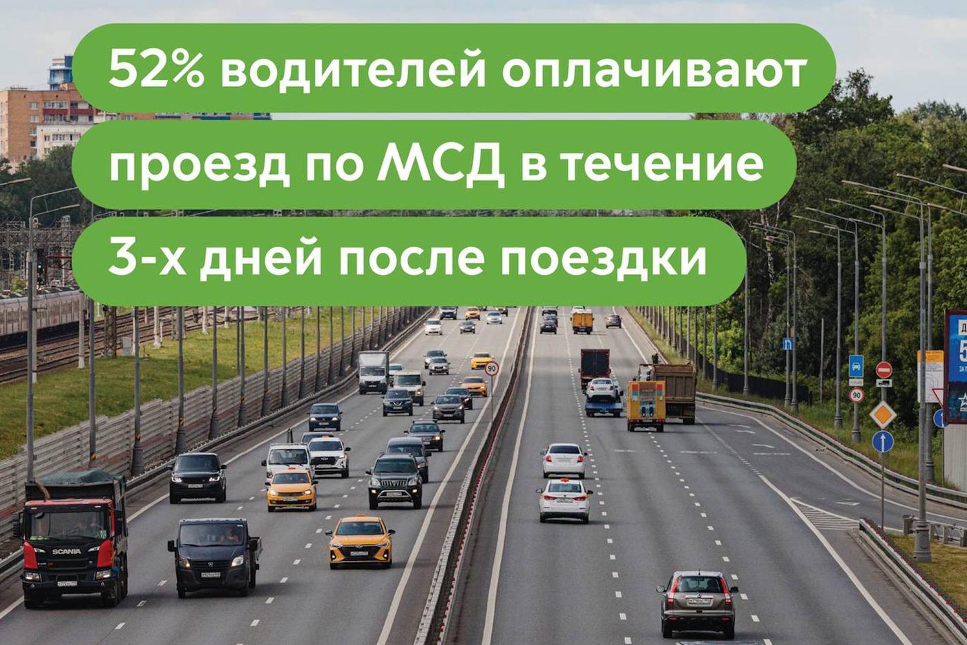 Максим Ликсутов: более 50% водителей оплачивают проезд по МСД в течение 3 дней после поездки