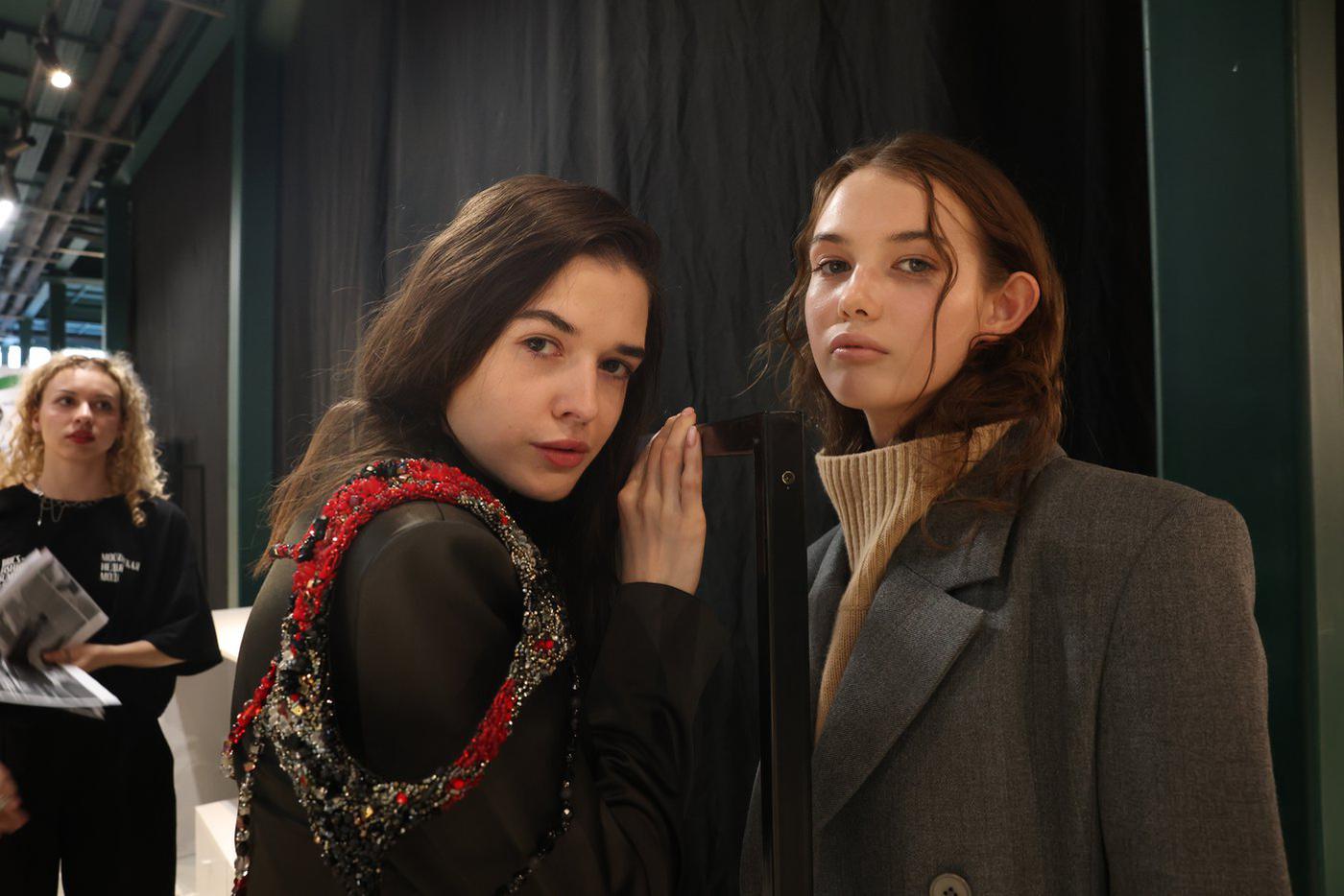 Фрагменты Московской недели моды