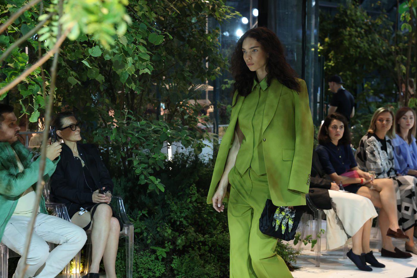 Фрагменты Московской недели моды