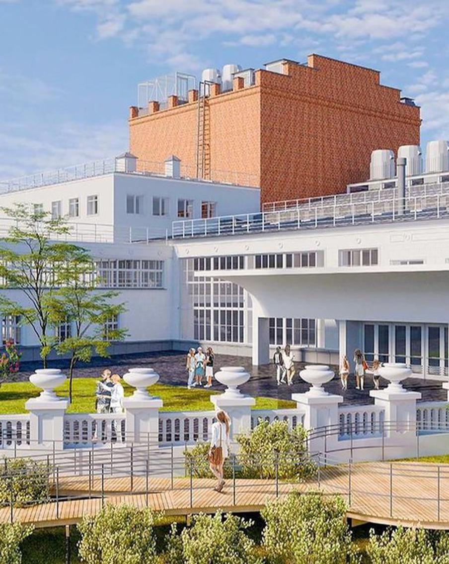 Дворец культуры "Серп и молот" после реставрации станет новой точкой притяжения