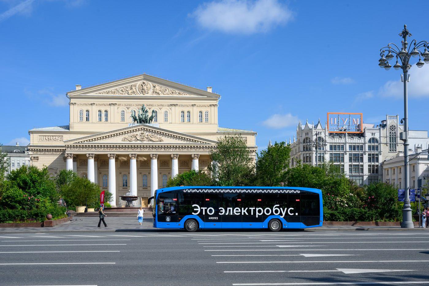 20 электробусных маршрутов запустили за лето в Москве