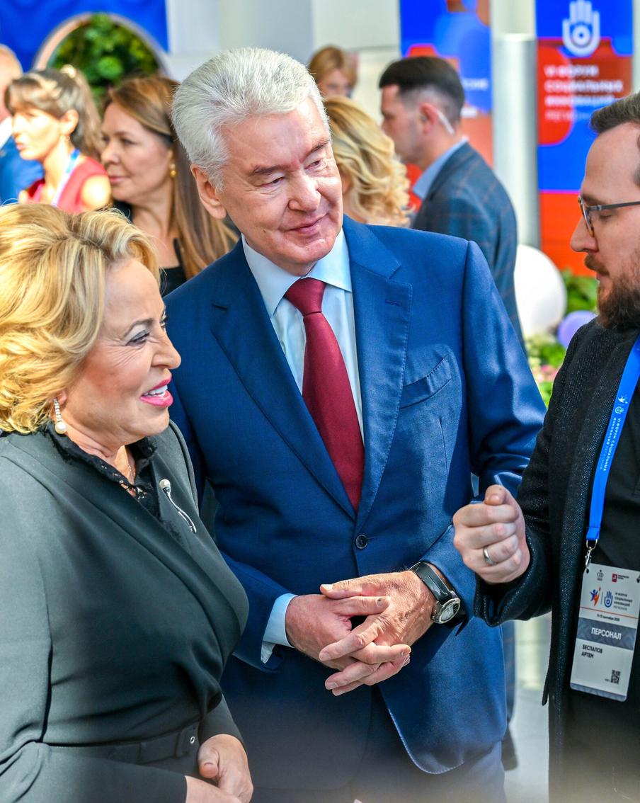 Собянин: Москва занимает первое место по социальной поддержке населения