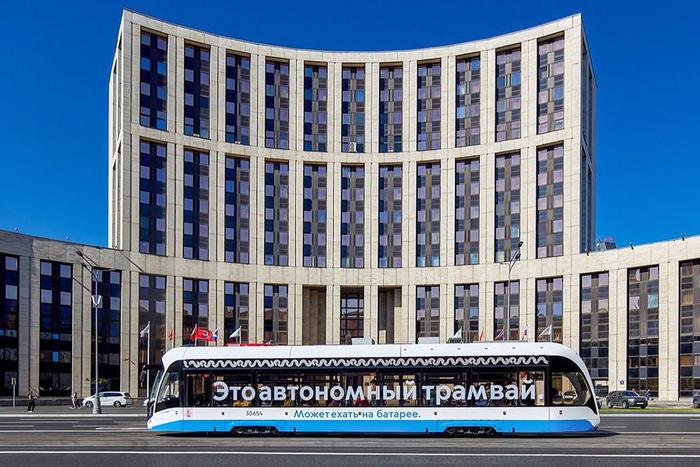 Трамвайная линия на проспекте Сахарова построена по технологии бесшовной укладки