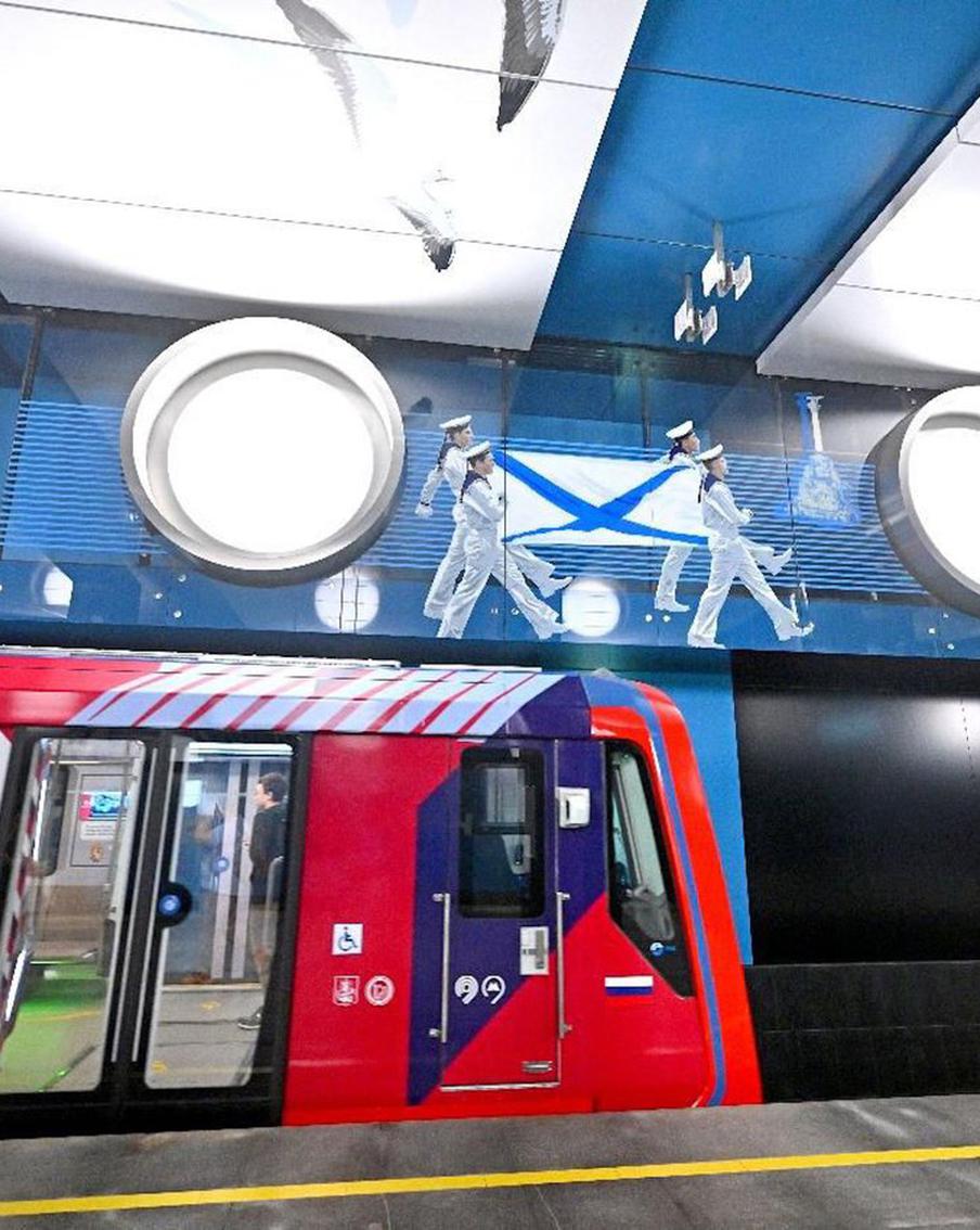 Владимир Ефимов: в метро начали курсировать тематические поезда о градостроительном развитии столицы