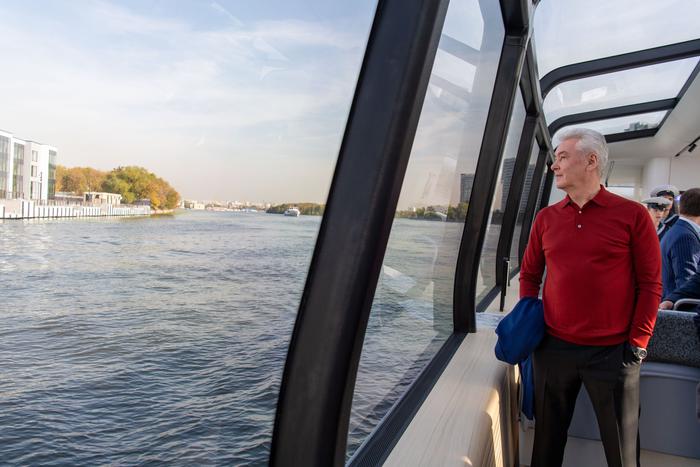 Мэр Москвы Сергей Собянин рассказал о достижениях речного транспорта столицы за два года работы