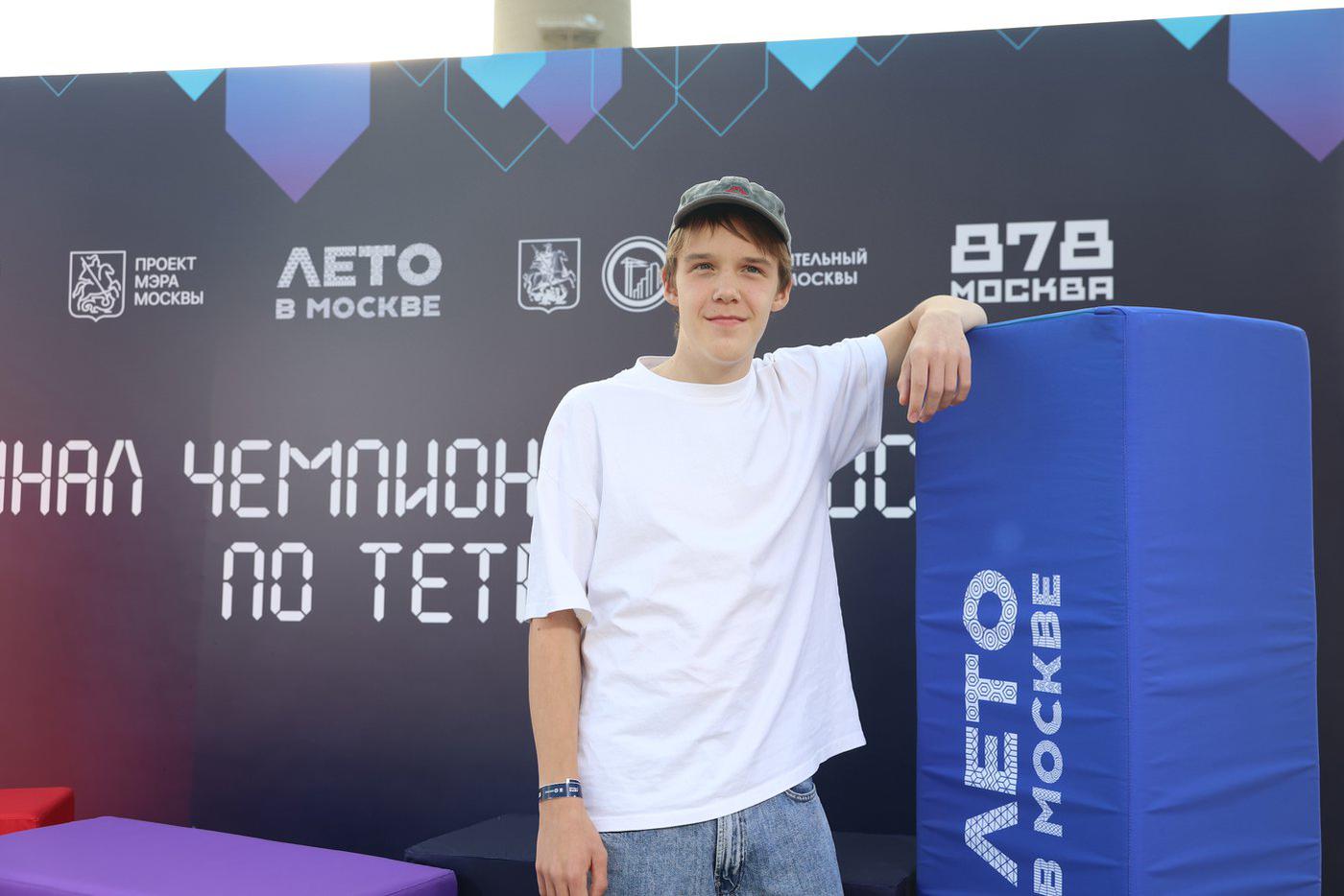 Один из финалистов Антон Надеин