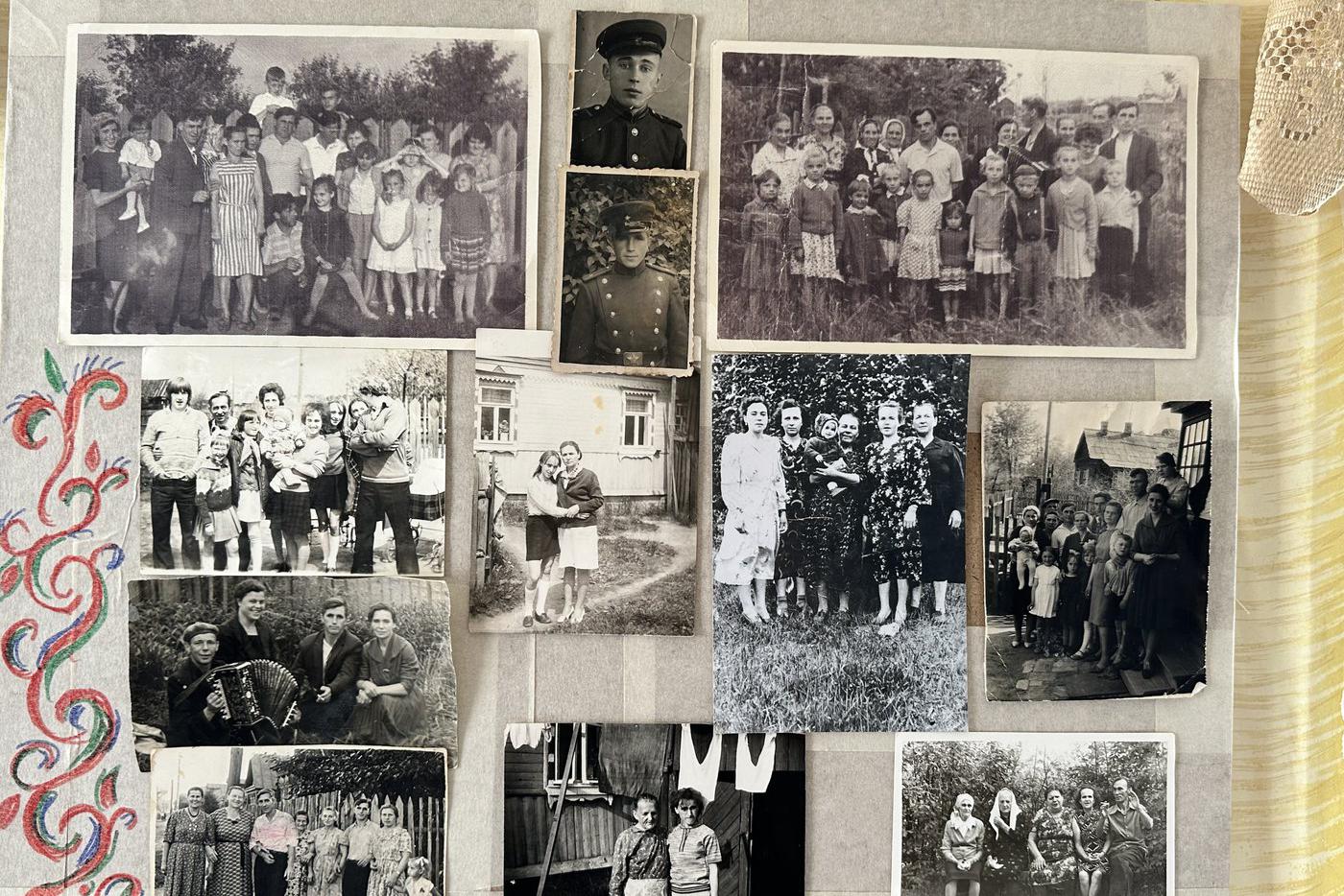 На  фотографиях – жители Марьино.