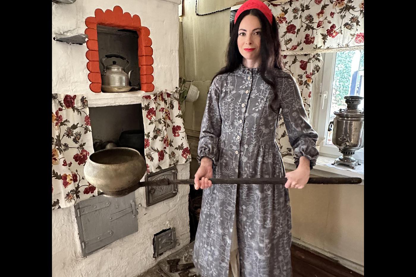 Планируется интерактив с ухватом.