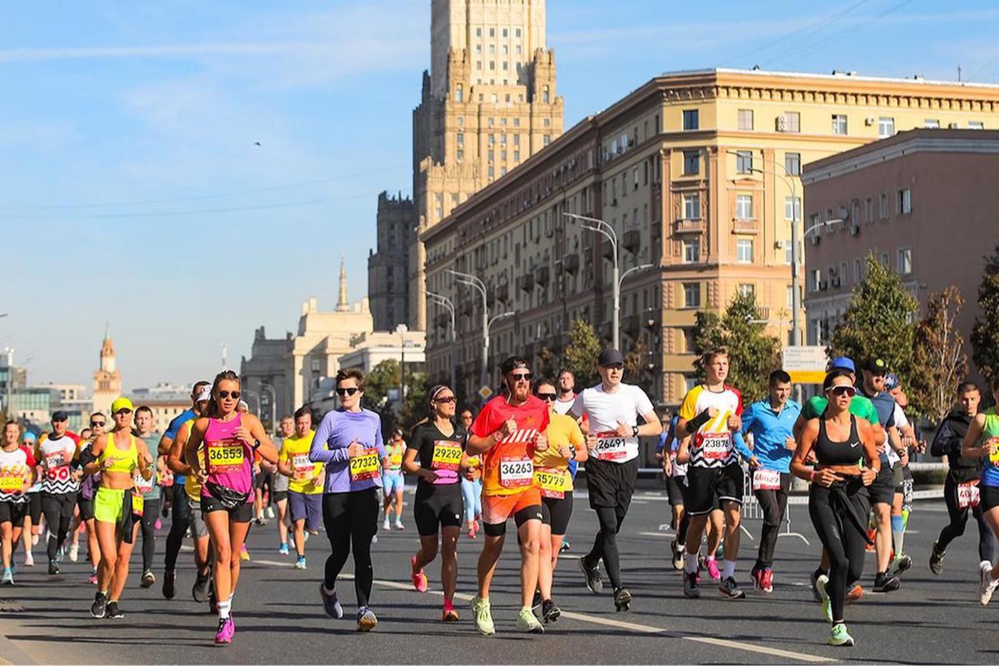 Более 60 улиц и набережных перекроют для проведения Московского марафона 20-21 сентября