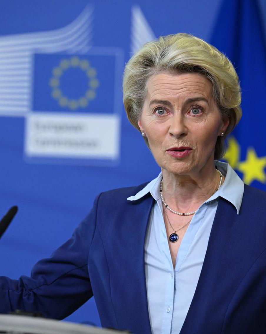 Фон дер Ляйен оценила вероятность ухода с поста раньше срока