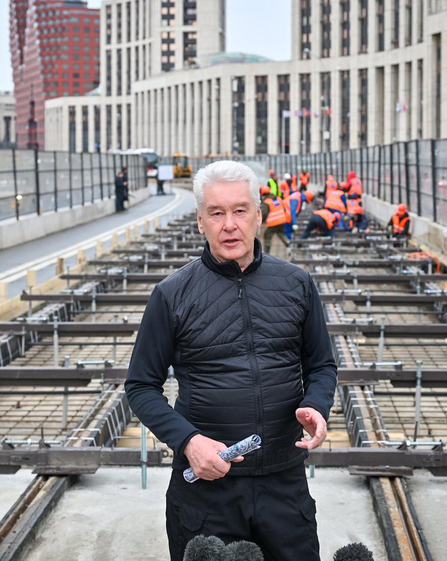 Столичный мэр рассказал о планах по развитию южного направления Московского скоростного диаметра