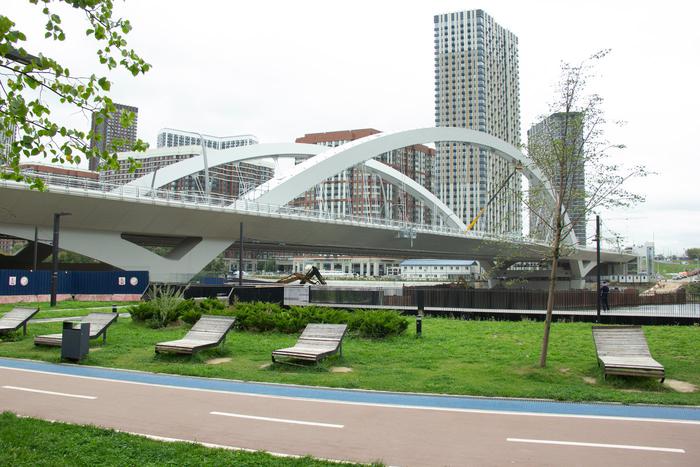 Василий Десятков: Более восьми тысяч тонн стали было использовано при строительстве моста Академика Королёва