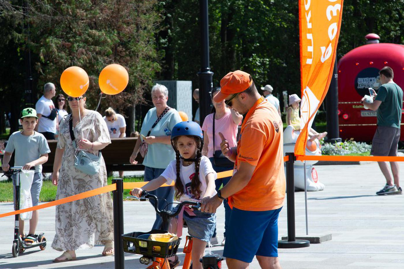 В Москве состоится первый Детский велофестиваль, где гостей будут ждать развлечения и подарки