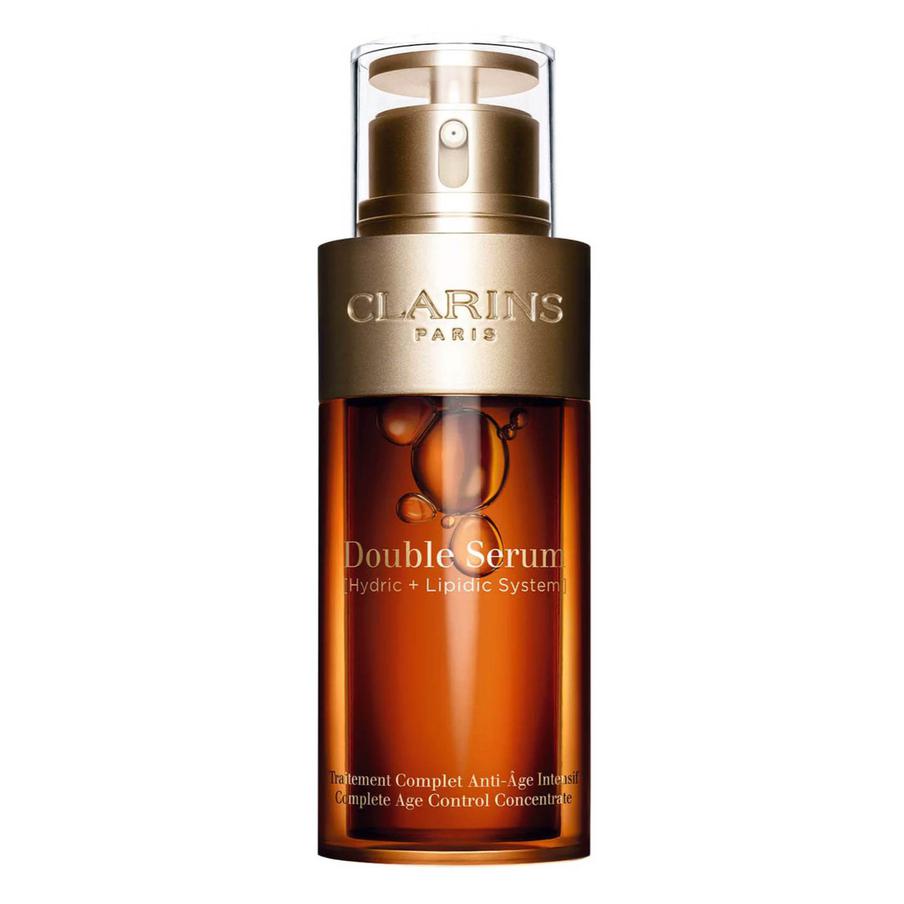 Комплексная омолаживающая двойная сыворотка для лица Clarins Double Serum Concentrate (11 900 ₽)