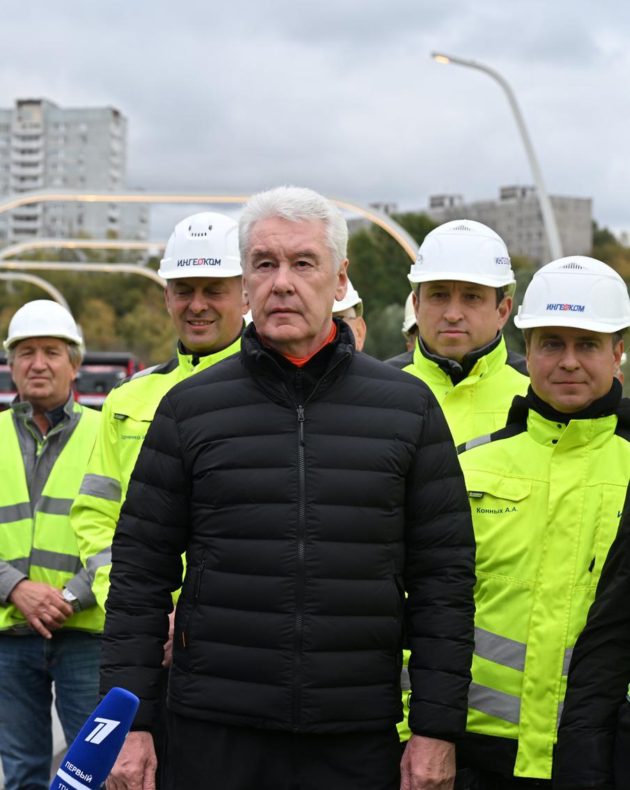 Мэр Москвы Сергей Собянин рассказал о том, как будут благоустроены дороги в районе Солнцева