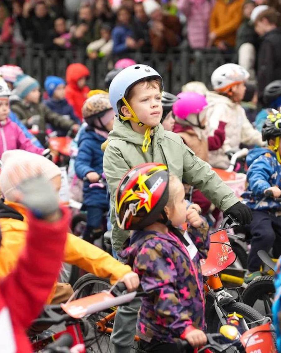 В первом Детском велофестивале приняли участие более 22 тыс. человек