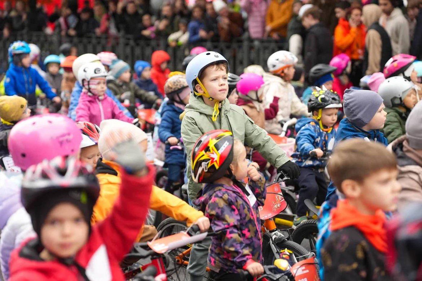 В первом Детском велофестивале приняли участие более 22 тыс. человек